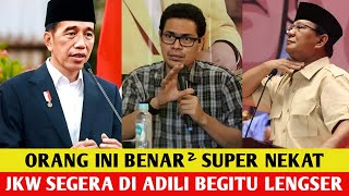 Gempar.! Orang Ini Benar² Super Berani, Nekat Akan Penj4rakan Jokowi Begitu Lengser