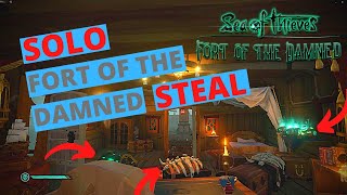 Sea of Thieves | Loot Steal Fort Of The Damned | No Commentary Gameplay