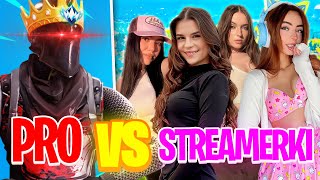 4 Streamerki vs 1 Pro w Fortnite!