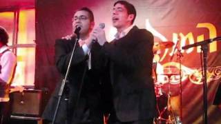 תזמורת המנגנים ודוד גבאי בחתונה / HaMenagnim & Gabay Live in Wedding