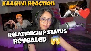 @KaashPlays reaction on k18 Relationship revealed 😍