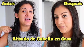 Como Alisarte el Cabello en Casa