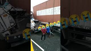 #truck_accident 😭😭😭😭☠️☠️☠️☠️🤕🤕🤕