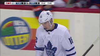 Mitch Marner 22nd Goal of the Season! 3/30/2018 (Toronto Maple Leafs at New York Islanders)