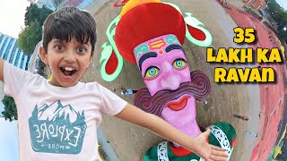 Duniya Ka Sabse Bada Ravan Dekh Liya 😮 | World's Biggest Ravan Dwarka Delhi | Yaatri