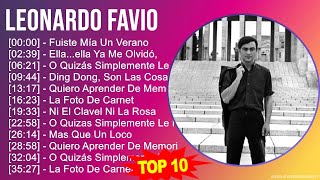 L e o n a r d o F a v i o MIX Grandes Exitos, Best Songs ~ 1960s Music ~ Top Tropical, Latin Music