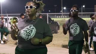 Mississippi Valley State University Band Marching In After Halftime