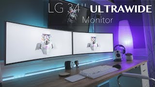 34 inches of Curved Awesome (Best Ultrawide Monitor) - LG 34" Curved ULTRAWIDE Monitor Review