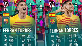 รีวิว 92/94 FERRAN TORRES LEVEL UP🔋- FIFA 23 ULTIMATE TEAM