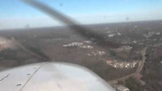 Cessna 172 Flying the Pattern at Chesterfield