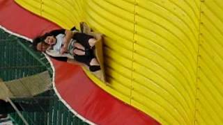 Jackson on the Slide at the Sydney Royal Easter Show