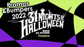 Freeform 31 Nights of Halloween Bumpers & Promos 2022