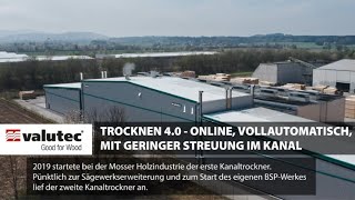 Trocknen 4.0 – online, vollautomatisch, mit geringer Streuung im Kanal