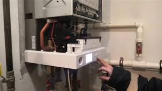 Замена старого настенного котла на Viessmann vitopend 100 W (первый пуск котла)