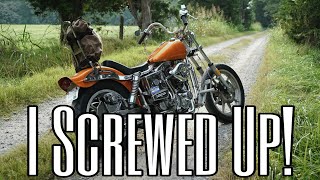 Self Inflicted Shovelhead Stupidity