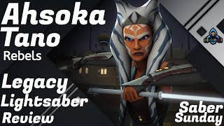 Ahsoka Rebels Legacy Lightsaber Review from Dok's @ Galaxy's Edge. Version 1 & 2 Comparison.