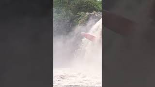 Kayaking a Waterfall in Style 🤯