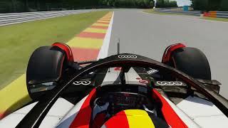 HEAVY porpoising in Assetto Corsa VRC Formula Alpha 2022!