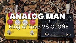 Analog Man King of Tone VS KLON CLONE | @ams.guitar