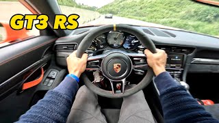 3 MINUTES OF PORSCHE 991 GT3 RS EXHAUST SYMPHONY!!! | POV | 4K