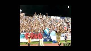 Slovan Bratislava - Roma cl 2010/2011 ultras Slovan - videotifo settore nord - amarcord