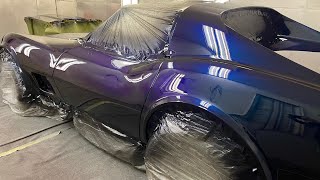 C3 Corvette Colorshifting Paint Job & Finishing the Monte Carlo