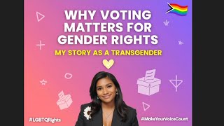 🌈 Why Voting Matters for Gender Rights | My Story as a Transgender 🗳️✨