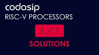 Codasip vlog 1, part 7: Processor Design & RISC-V Summary & Bonus!