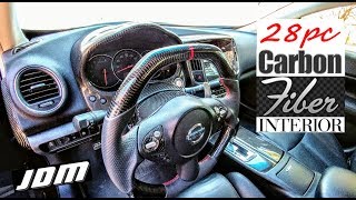 Carbon Fiber Interior 28pc Review for Nissan Maxima