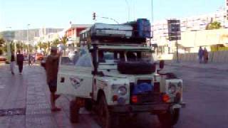 Pat Macomber and Al Cornell prepare to leave Agadir Morocco