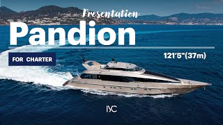 PANDION I The 121'5" (37m) rocket yacht by Heesen I For charter with IYC