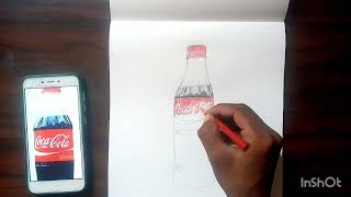 How To Draw Coca Cola Drawing || Step By Step