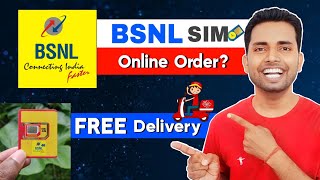 BSNL SIM Card Online Order Kaise Kare? How to Online Order BSNL SIM Card in India 2024 🔥🔥