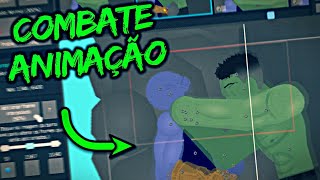 processo de animação - combate (stick nodes)