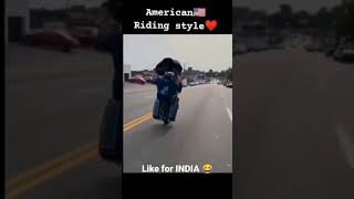 indian rider vs American rider