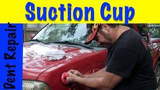 DIY How To Repair Dent Using Suction Cup