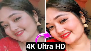 How to convert simple video to 4K ultra hd | Video enhance kibabe korbo | Video hd kibabe korbo