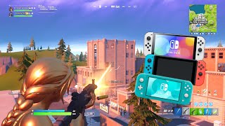 Nintendo Switch OLED Fortnite Chapter 3 Arena Gameplay (4K 60FPS)