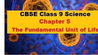 Class 9, Science (Biology),Ch 5 The Fundamental Unit Of Life, (Part 5)