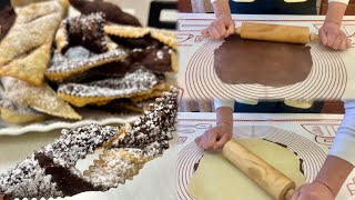 Questa RICETTA DI CARNEVALE HA SORPRESO TUTTI,NON HO MAI MANGIATO NIENTE DI COSI’ BUONO