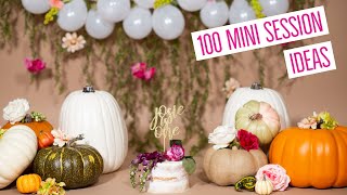 100 MINI SESSION IDEAS - Professional Children's Photography Tips, Tricks, and Ideas