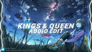 Ava Max - Kings & Queens [Edit Audio]