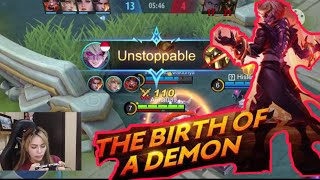 PUSH RANK (MABAR) !!PAKE DYROOTH ULTINYA SAKIT MOBILE LEGEND 2021