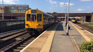 DRS 37425 & Caroline driver training saloon depart Bradford interchange