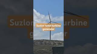 Suzlon turbine generator Maharashtra #windturbine #suzlon