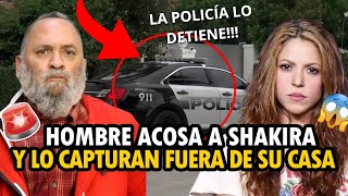 🚨 Capturan a acosador de SHAKIRA en su mansión de MIAMI, la artista está preocupada por sus hijos!