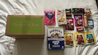 Degusta Box September Unboxing