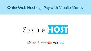 How to order Web Hosting - Pay with Mobile Money (Ghana)