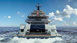 Luxury Superyacht   CRN 74m MY Cloud 9