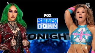 WWE2K22 SMACKDOWN SHOTZI VS MICKIE JAMES |WINNER FACES DAKOTA KAI AT WM BACKLASH